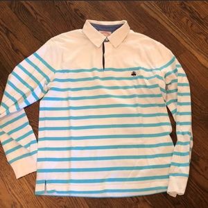 Brooks Brothers Long Sleeve Rugby Shirt (Large)